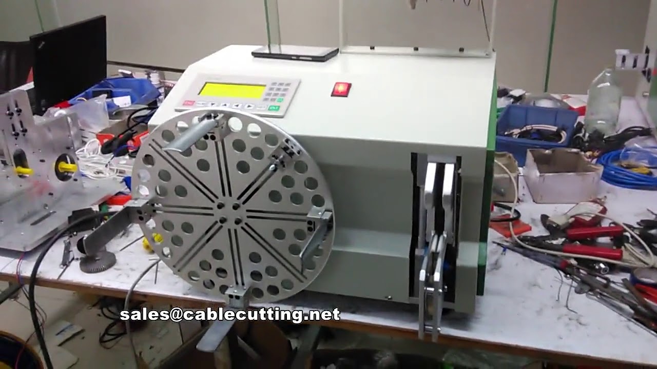 Automatic Cable Binding Machine for Industrial Wire Harness Processing