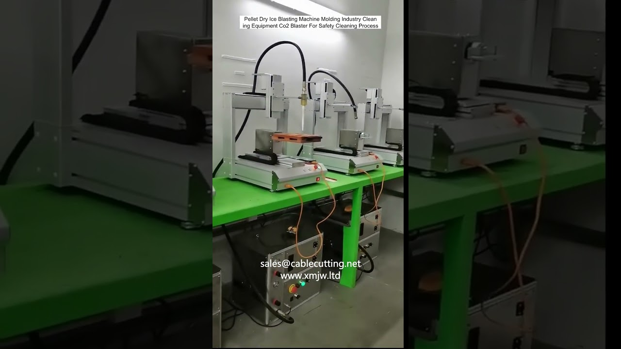 Pellet Dry Ice Blasting Machine for Molding Industry Cleaning | CO2 Blaster Equipment