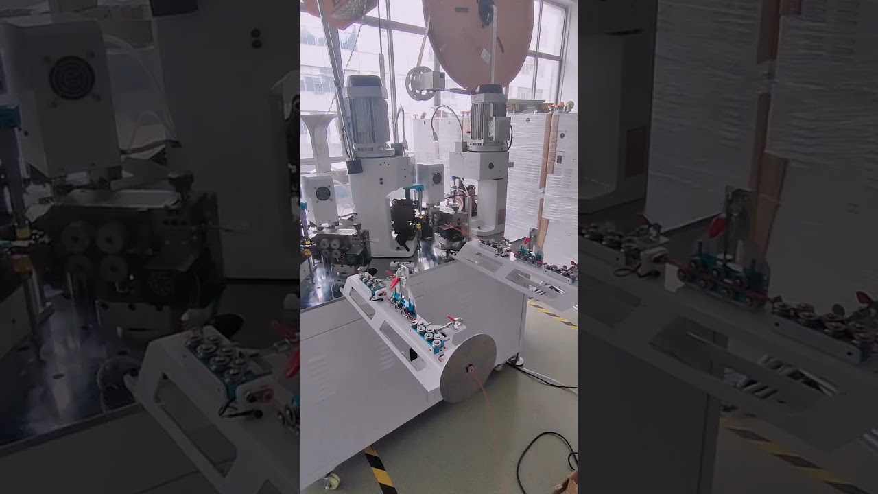 Large and Small Wire Merging and Crimping Machine for Factory Automation