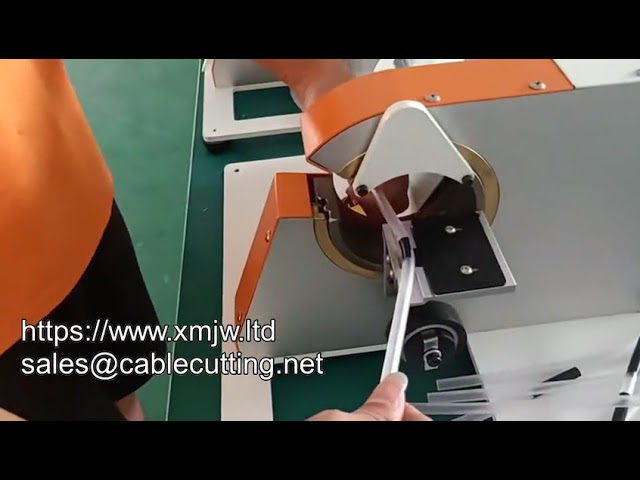 Semi-Automatic Cable Harness Wrap Tape Winding Machine for Factory Spot