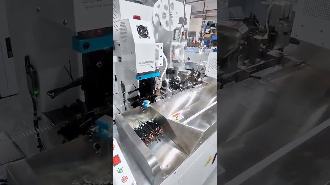 Ultra Small Rain Plug Tinning and Terminal Crimping Machine