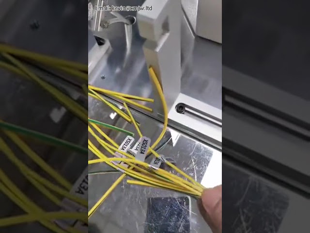 Online Correction Type Half-Fold Labeling Machine for Motor and Car Wire Harness Labeling and Winding