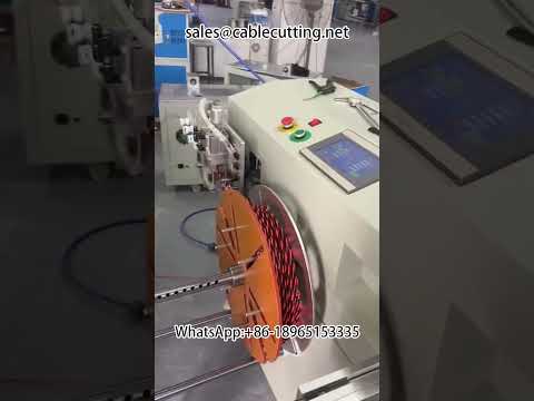 Automatic Meter Counting, Rewinding, and Bundling Machine with Threader for Wire & Cable