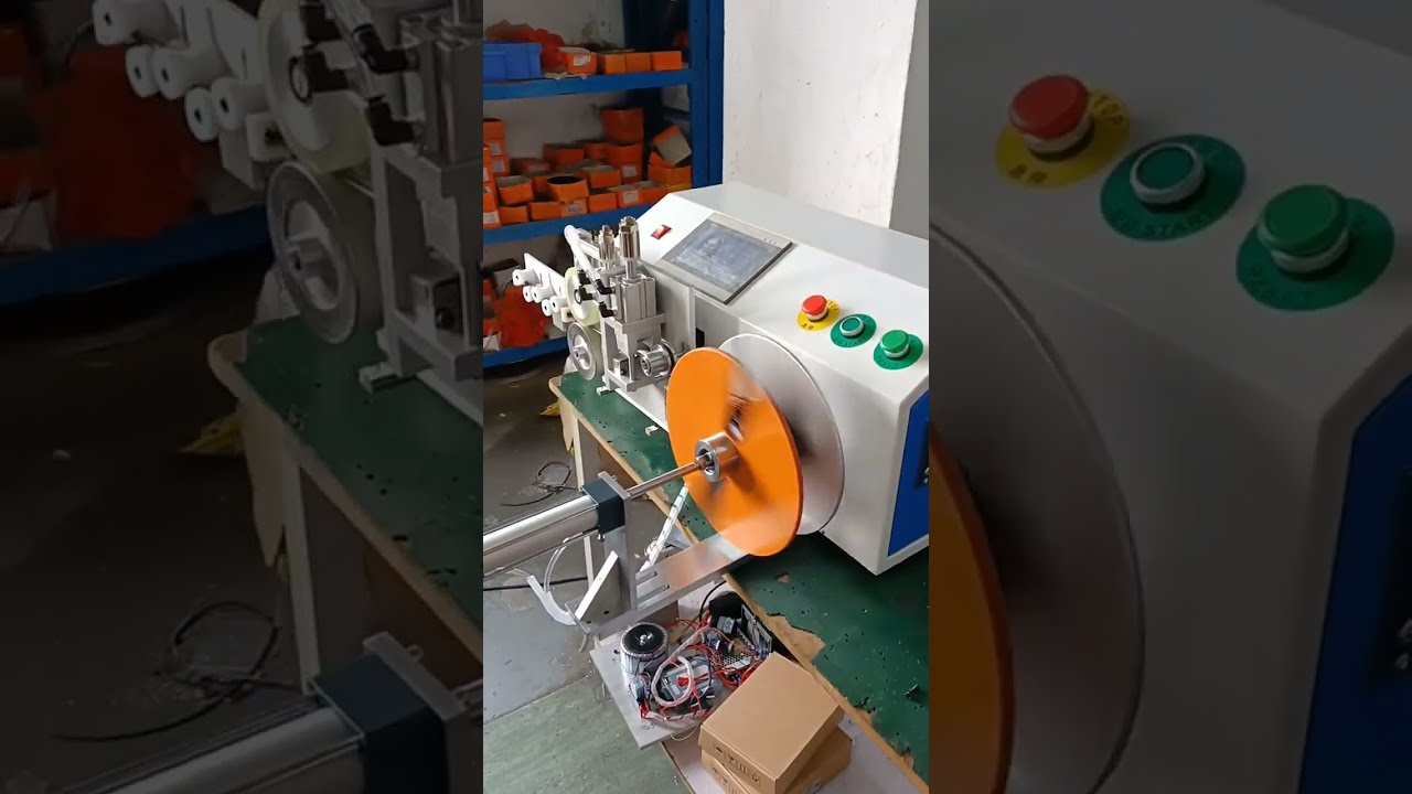 Desktop Automatic Wire Meter Counting, Sorting, Cutting, Winding & Coiling Machine for 1mm-8mm Diameter
