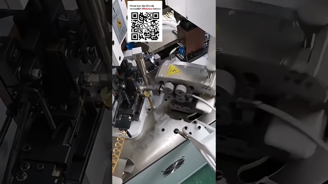 Fully Automatic Double-End Terminal Crimping Machine | High-Speed Wire Crimper