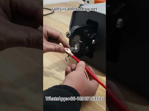 Pneumatic Crimping Machine for Open Nose Ferrules 5-300A