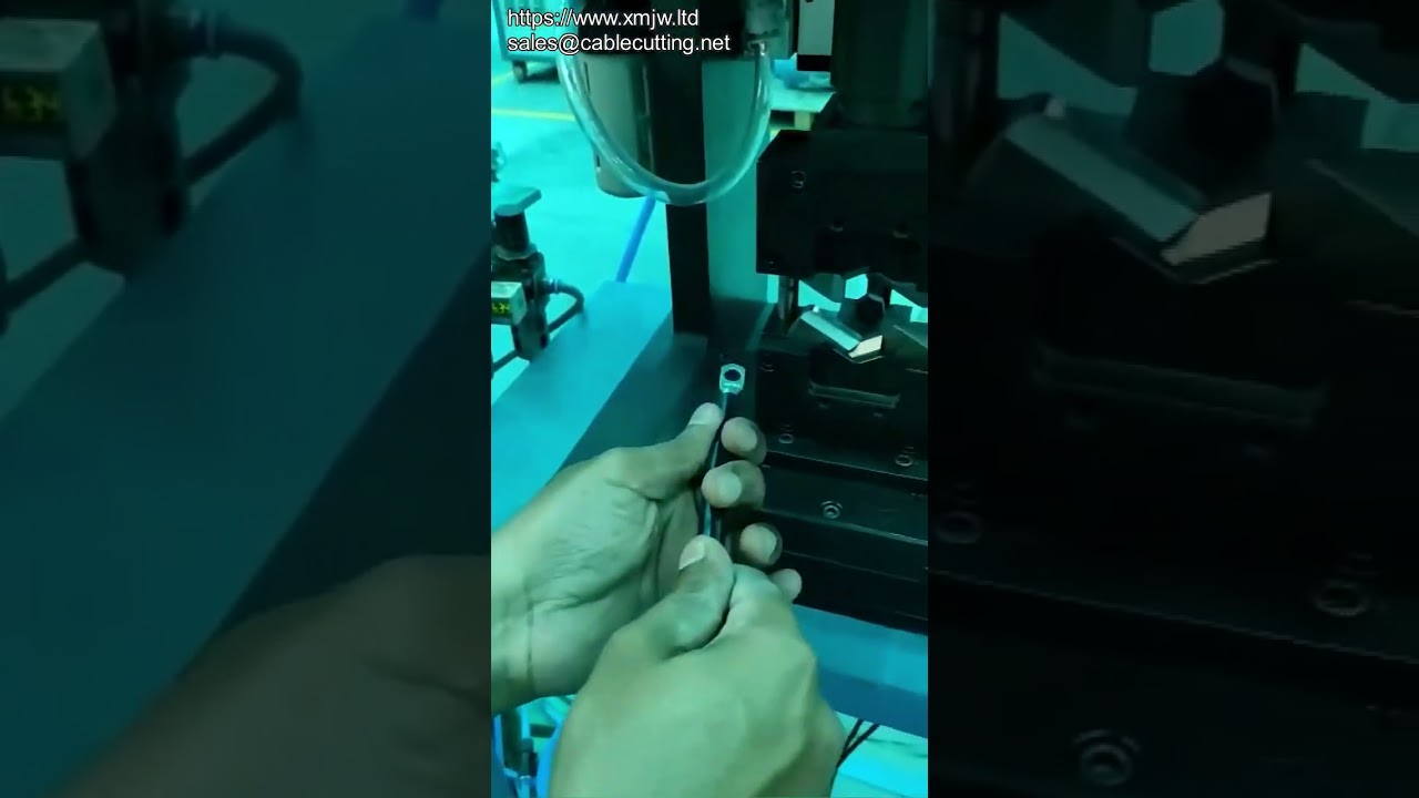 Automotive Wire Cable Lug Termination Crimping Machine for Factory Automation