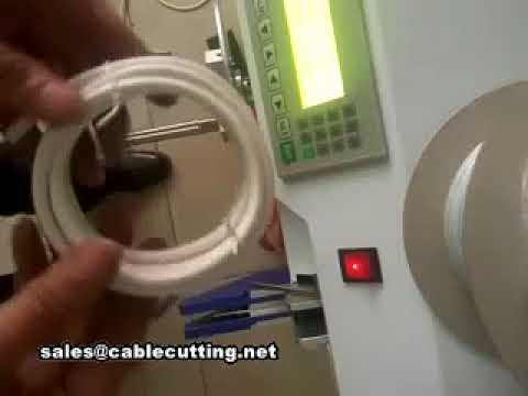 100% tight Automatic cable wire coil winding twist tie machine