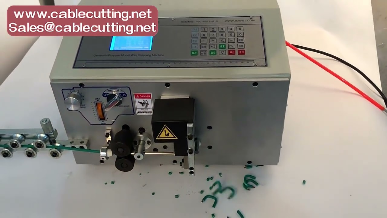 Hydraulic Wire Stripping and Bending Machine, 4-Roller, 650W, for Angle Bender and PVC Pipe