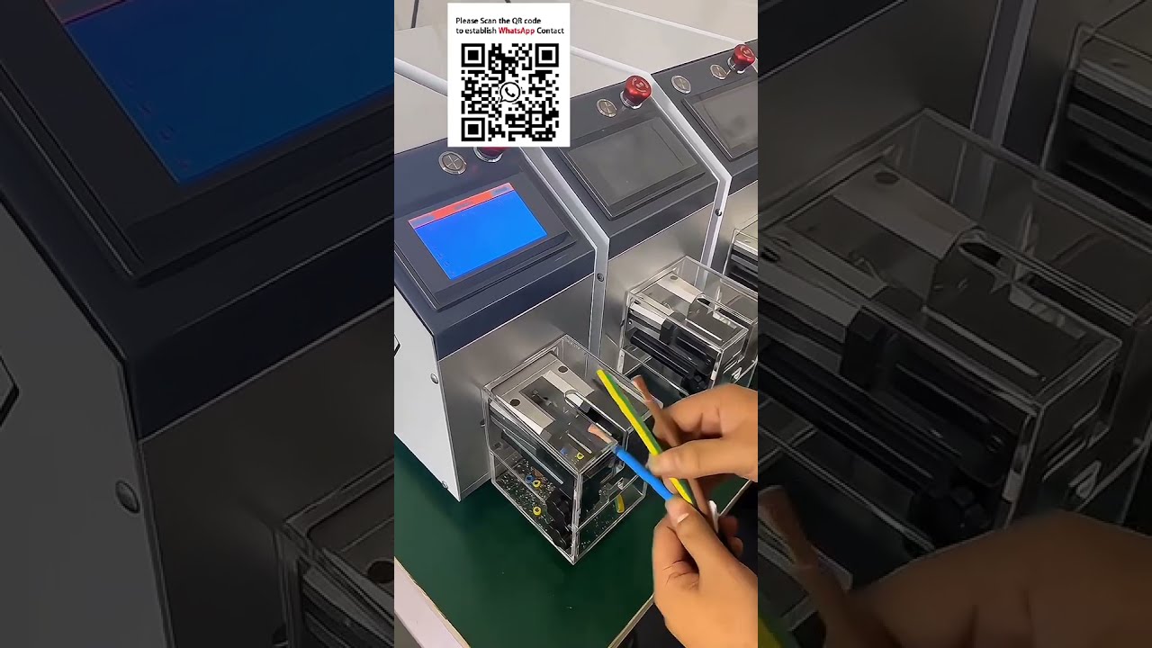 Pure Electric Induction Wire Cutting & Stripping Machine | Sensor Activated Stripper