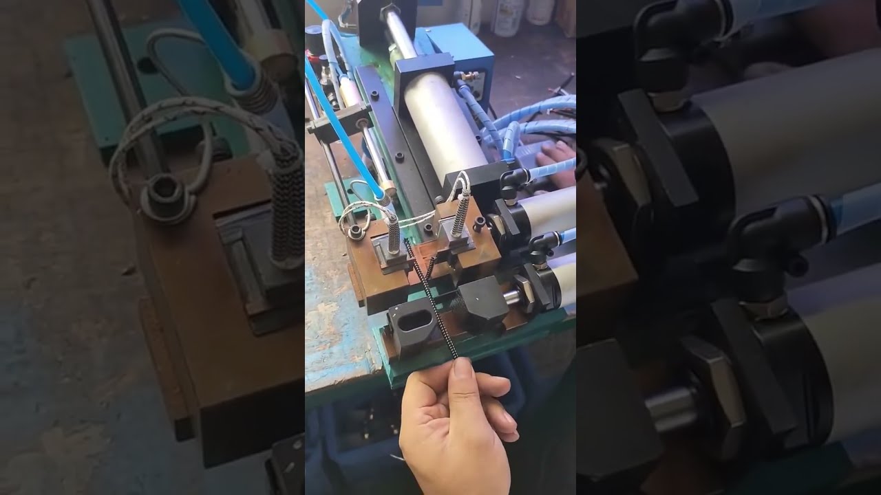 310 Thermal Stripping Machine for 3-10mm Wire, 100mm Stroke