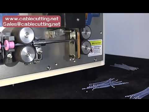 804-A Touch Screen Electric Wire Stripping Machine for Single/Double Peeling