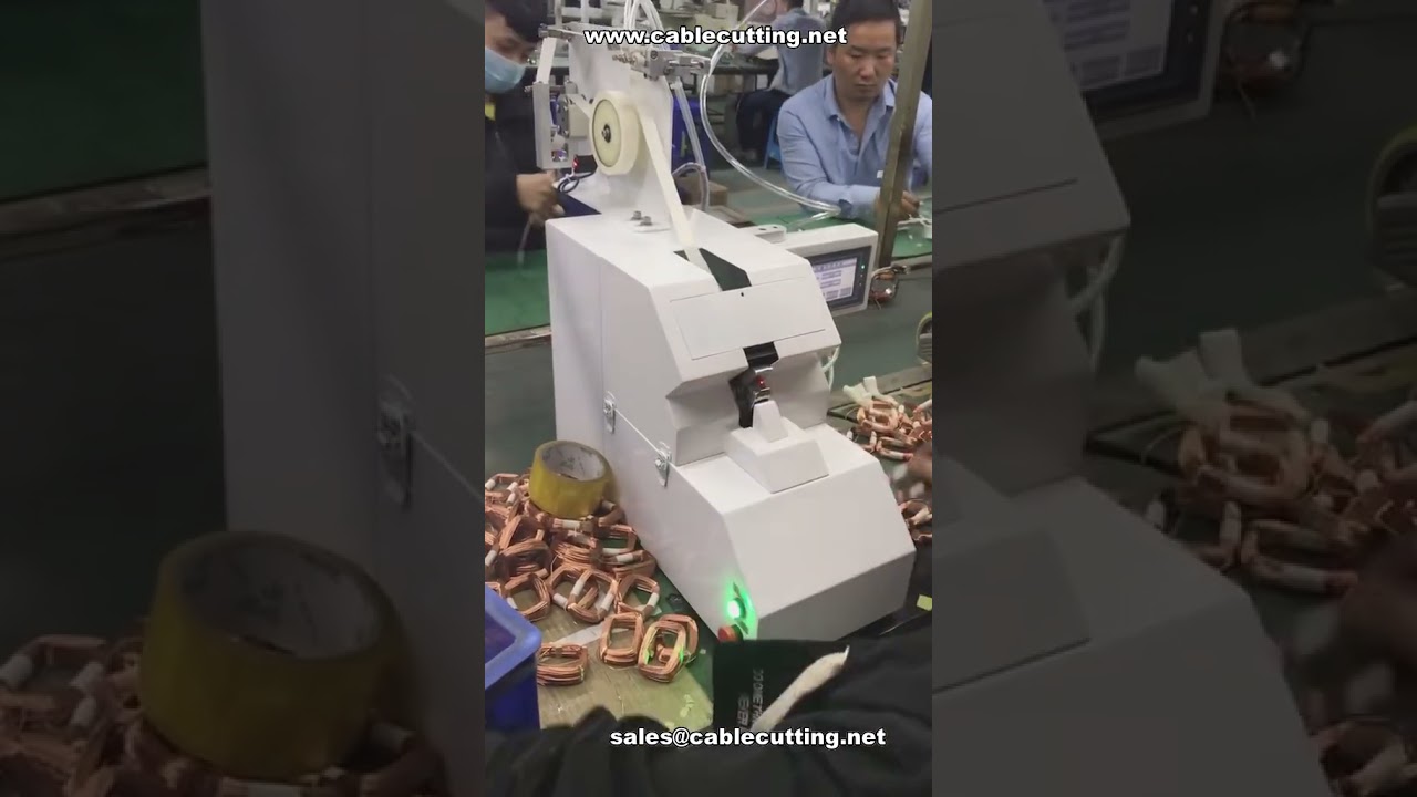 High-Speed Coil Wrapping Machine Demo 800 pcs/hr Automation Equipment