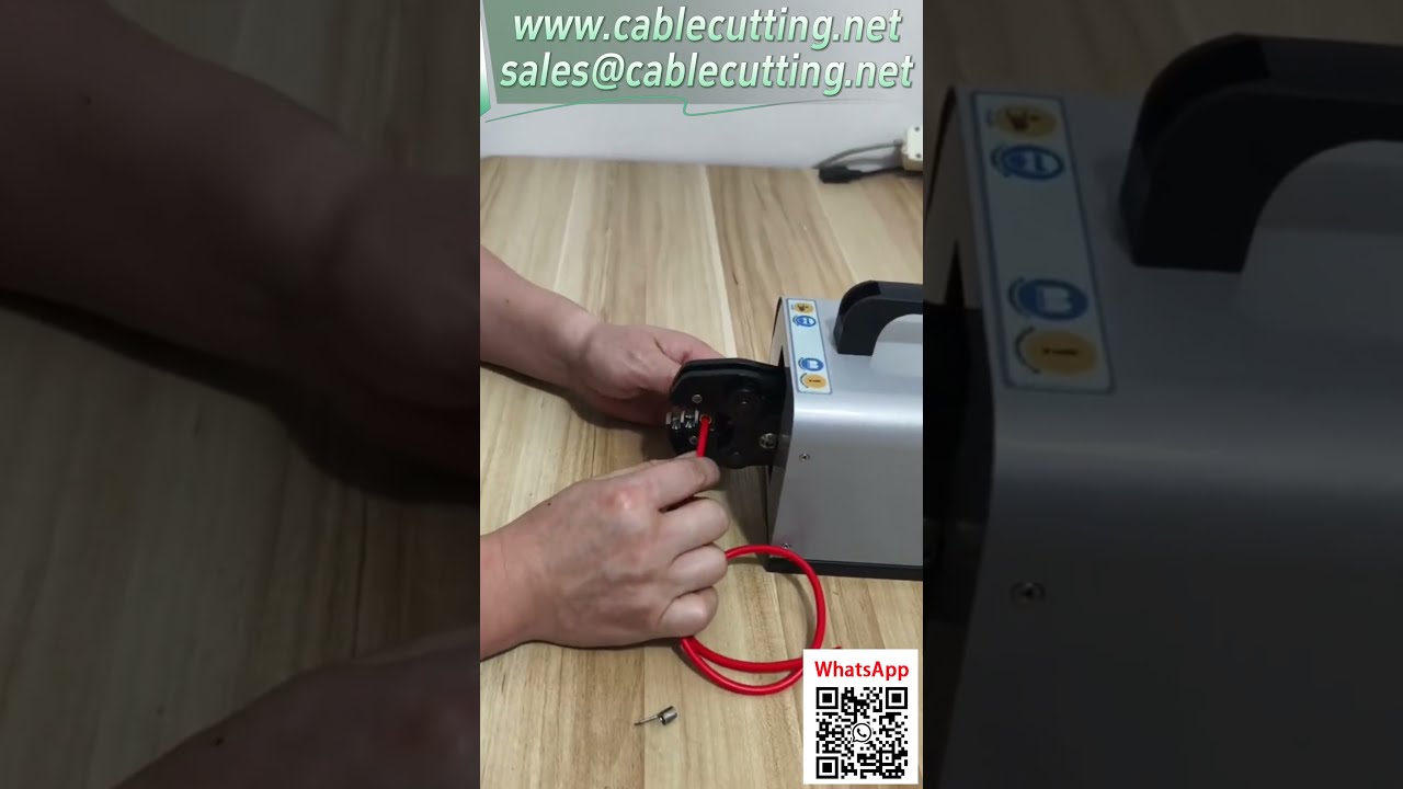 Automated Terminal Crimping Tool - Multi-Function Tool for Wire Processing