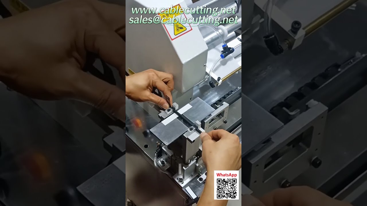 Automatic Wire Cutting and Stripping Machine WPM-85-40 with Coiling and Packaging System