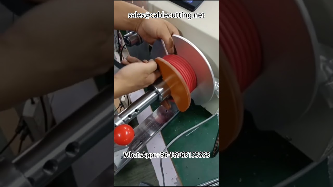 Wire and Cable Row Winding Machine for Industrial Automation