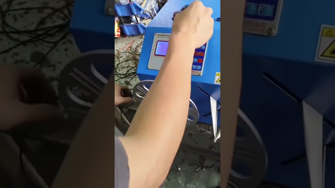 Easy & Fast Wire Winding and Expanding Machine for Data Cables and Silicone Rings