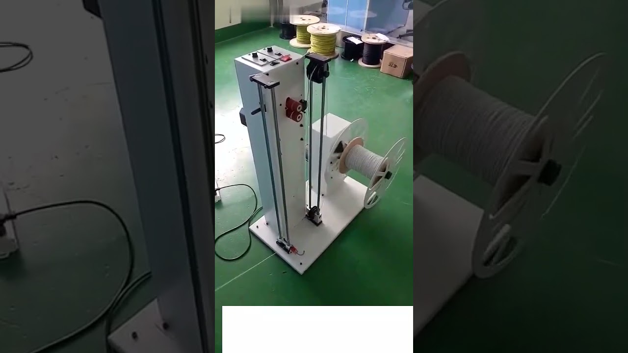 Wire Spool Dereeler Machine | Automated Wire Unwinding System