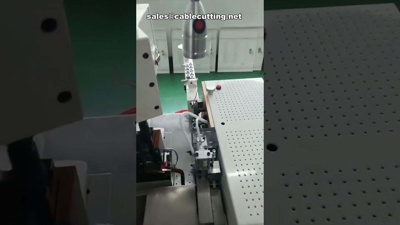 Automatic Wire Stripping Cutting Crimping Terminal Machine for Harness Assembly
