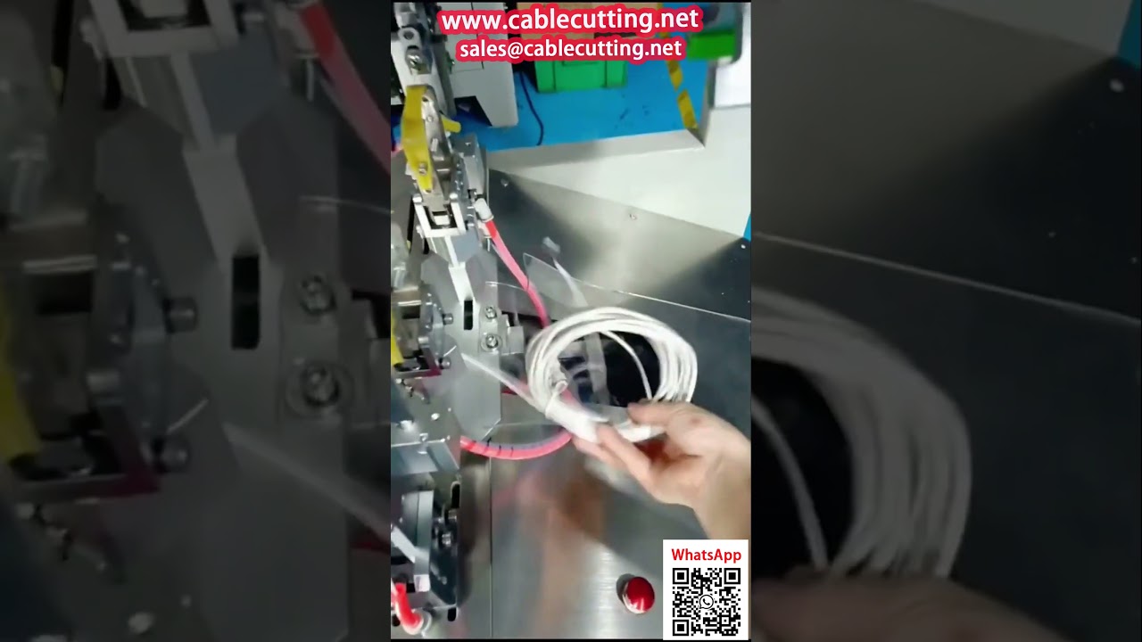 Fully Automatic Wire Tying Machine with Multiple End-Leaving Methods