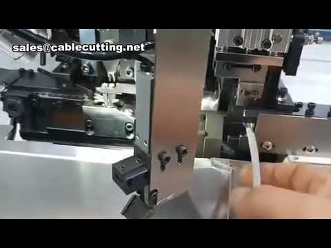 Multi-Function Sheath Wire Stripping and Crimping Machine for Cable Connector Terminals