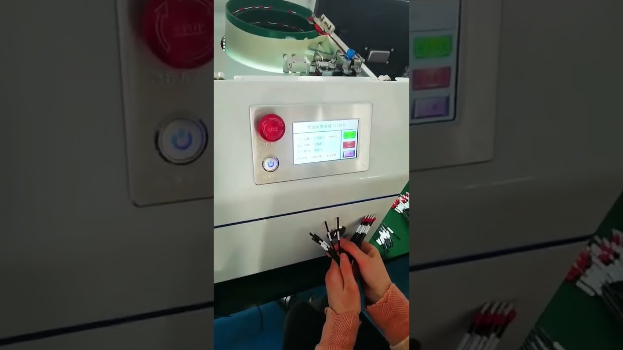 Tube Terminal Crimping Machine Equipment for Wire Processing