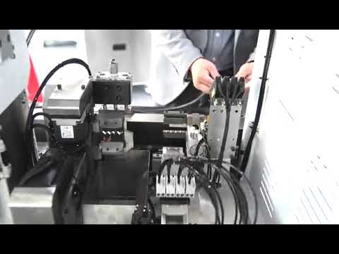 Four-Core Sheathed Power Cord Stripping and Crimping Machine