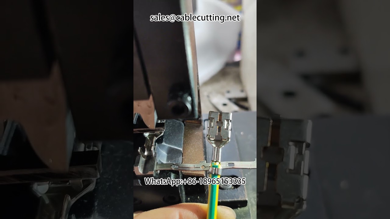 Terminal Moulding Machine | Wire Harness Equipment & Cable Stripping Machine