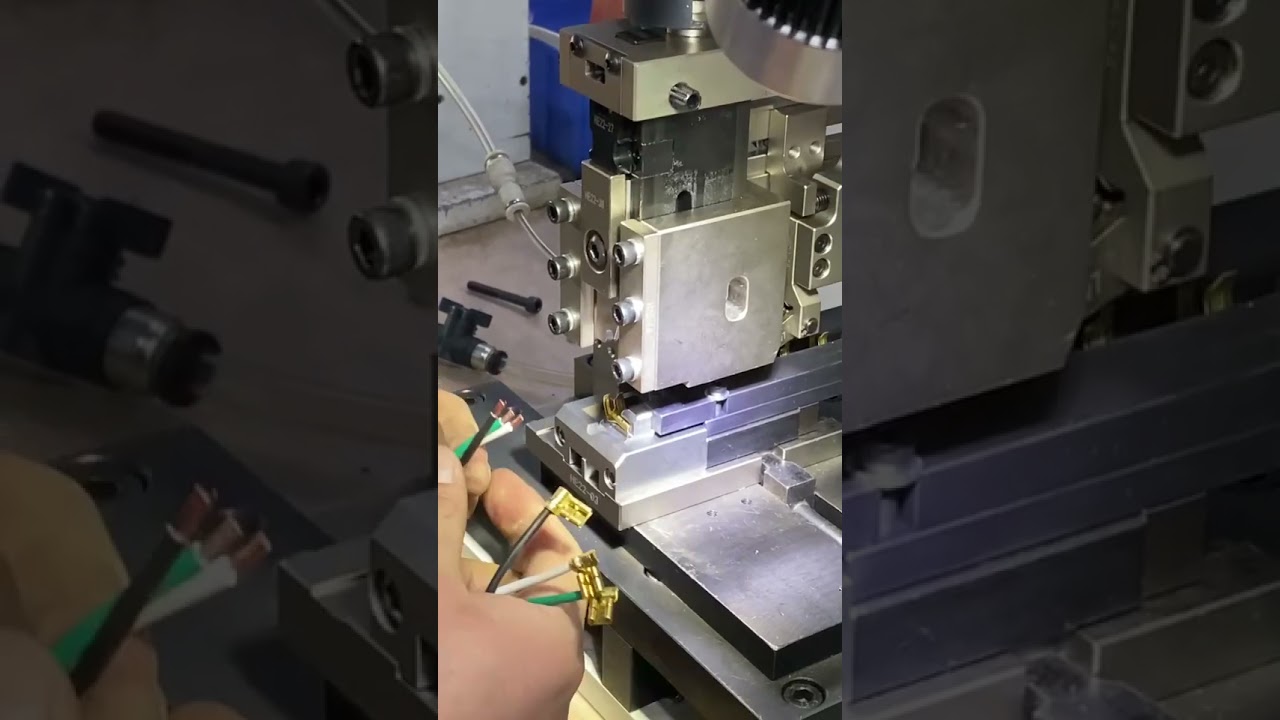 Korean Mechanical Pneumatic Horizontal Vertical Terminal Applicator 145-mm Closing Height