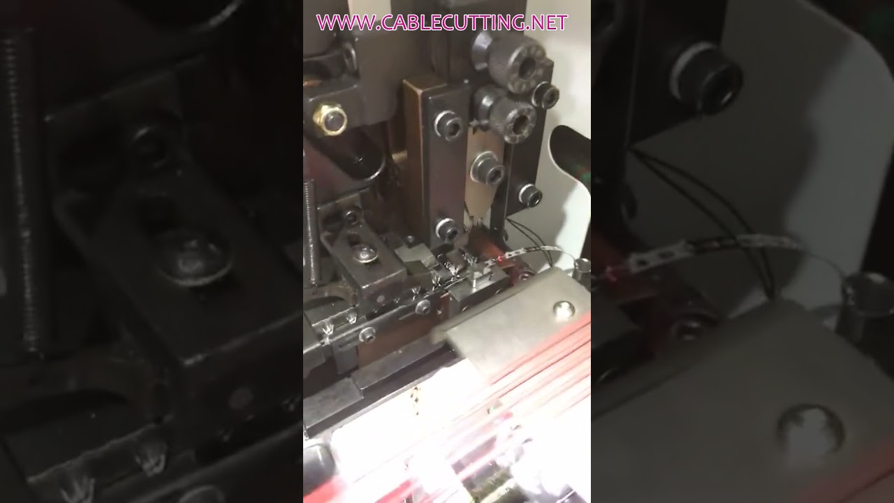 High-Speed Automatic Terminal Crimping Machine for Wire Processing