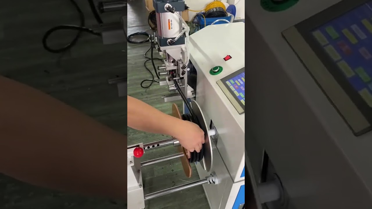 Versatile Coiling Machine for Rewinding, Precise Metering, Adjustable Speed & Neat Sorting