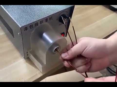 Enameled Copper Wire Paint Stripper Machine for Industrial Automation