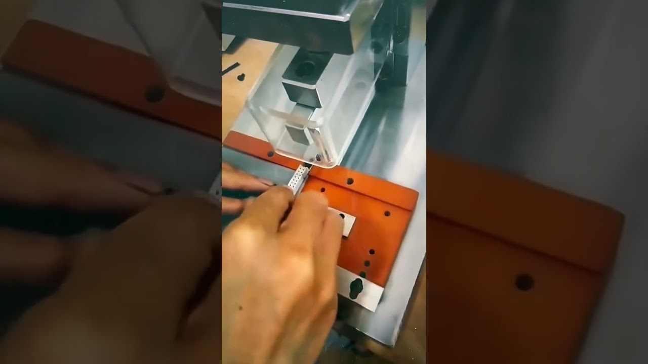 Flexible IDC Flat Cable Connector Crimping Machine WPM-2-P-64-P