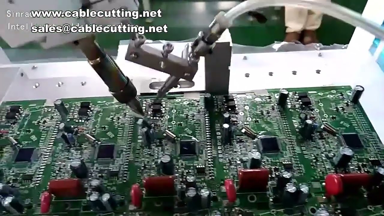 400W high power high frequency soldering machine, five axis rotating soldering machine, fast