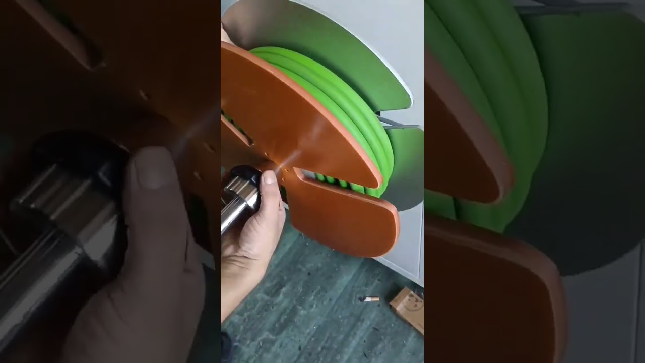 Automatic Meter Counting, Sorting, Cutting & Tube Coiling Machine for 1mm-16mm Rubber Pneumatic Hoses