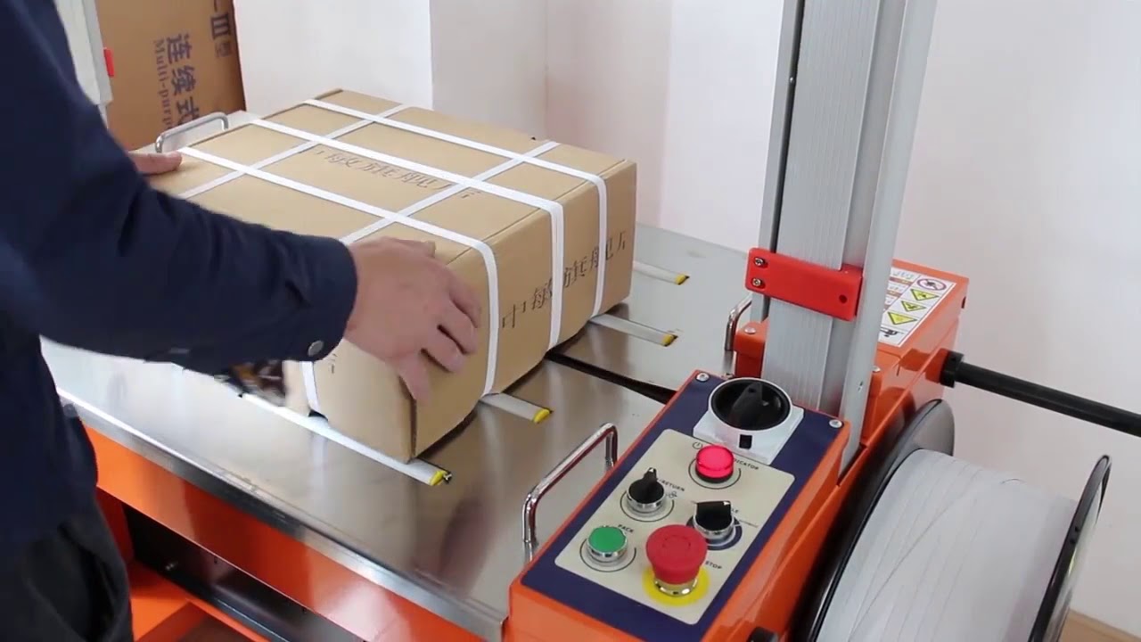 Industrial Box Strapping Machine for Automated Packaging