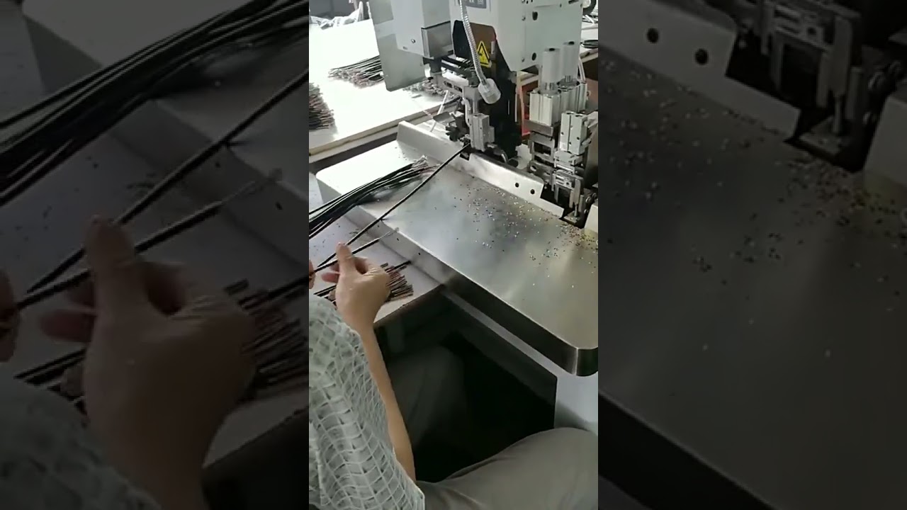 Flat Wire Terminal Crimping Machine for Multi-Core Wire & 2-18P Wire Harness Processing