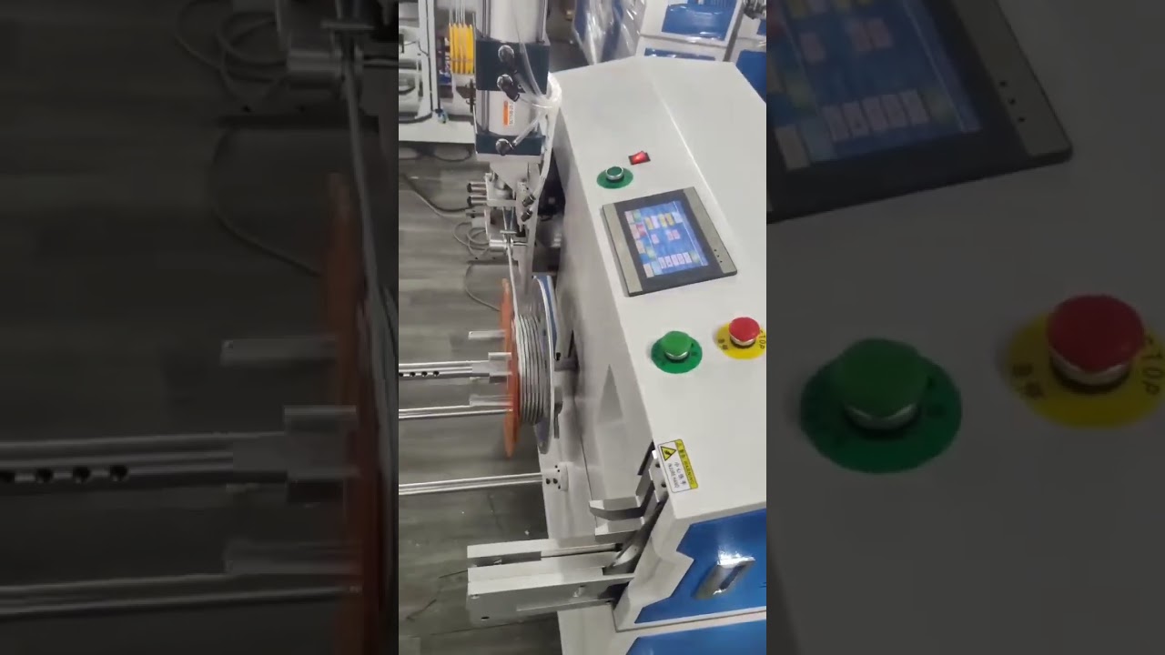 Automatic Meter Counting, Sorting, Cutting, Wire Winding & Tying Machine for Steel Wire Rope