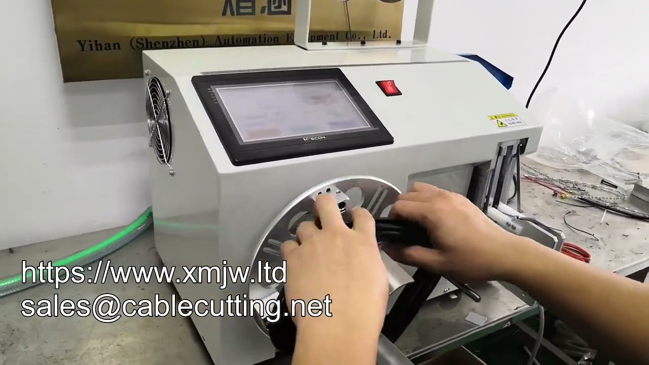 Automatic Electric Motor Copper Wire Coil Winding and Binding Machine
