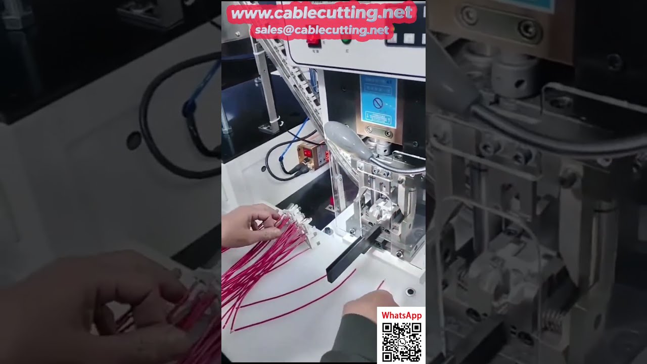 Custom Automatic Feed 3-Pin Plug Crimping Press Machine