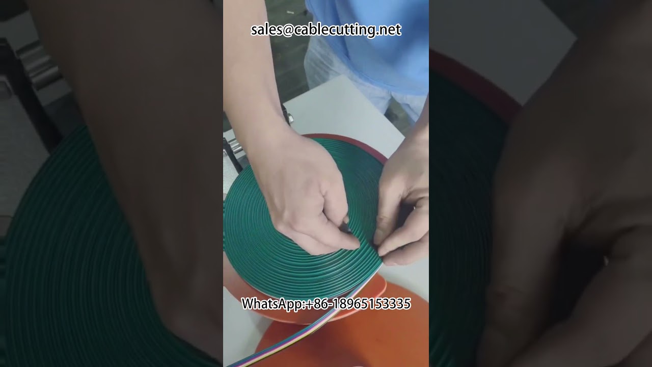 Flat Cable and HDMI Cable Winding Machine for Wire Processing