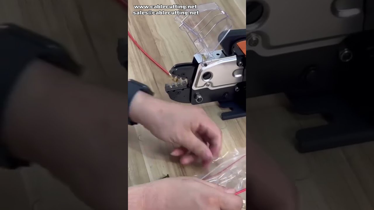 High-Speed Pneumatic Terminal Crimping Machine with Enhanced Solenoid Valve