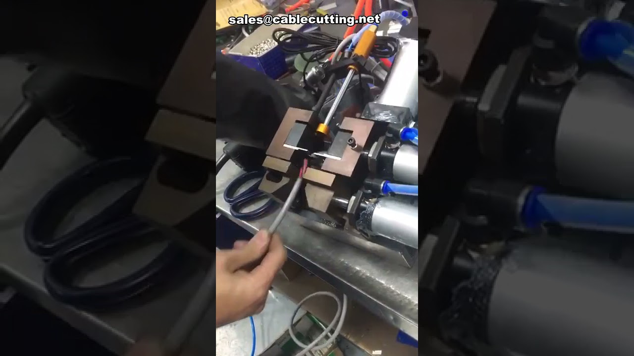 WPM-310 Pneumatic Cable Stripping Machine for Industrial Wire Processing