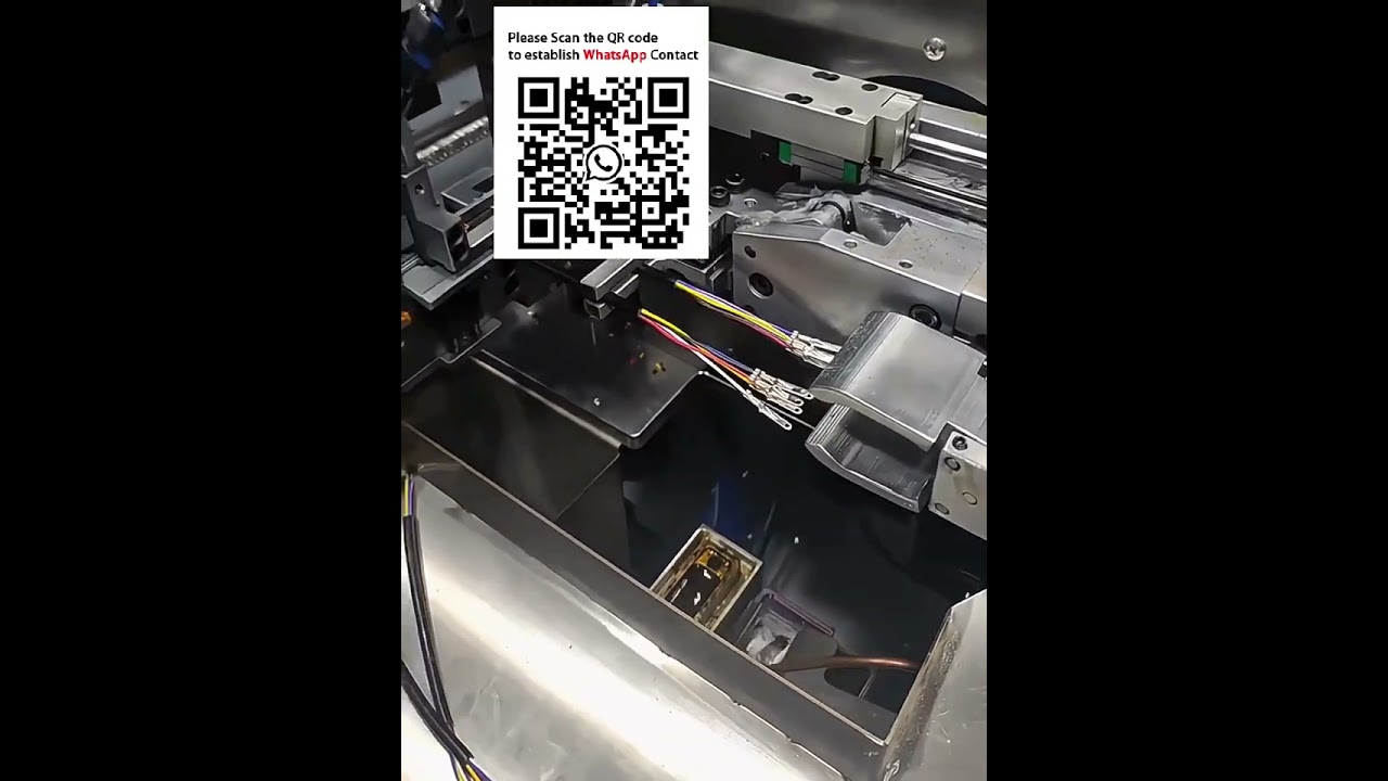 Fully Automatic Jacketed Cable Crimping and Tinning Machine