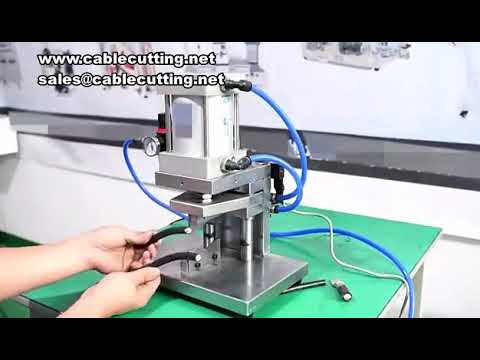 Large Square Wire and Cable Cutting Machine | Pneumatic Cutting Machine