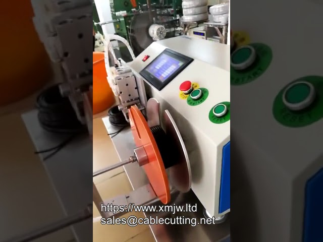 Desktop Cable Cutting and Binding Machine for Data and Power Wires