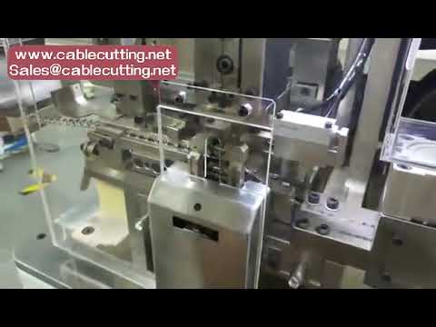Semi-Automatic Wire Stripping, Sealing, and Crimping Machine