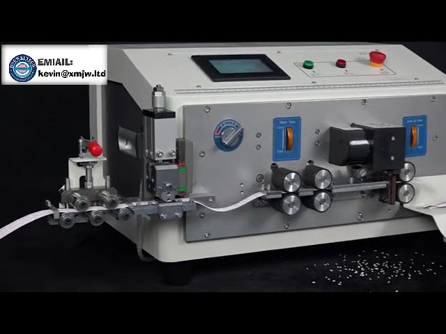 High-Speed 850W FFC Flat Ribbon Cable Stripping Machine for 2 to 12 Pin Wire