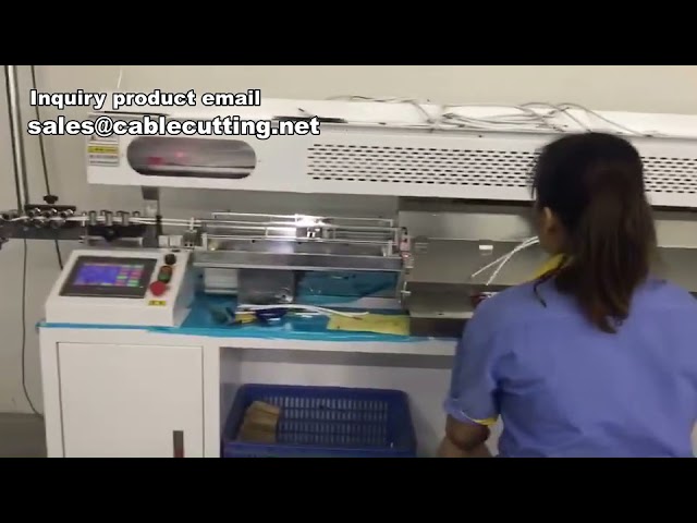 Sheathed Cable Stripping Machine | Long Cable & Wire Stripping Automation