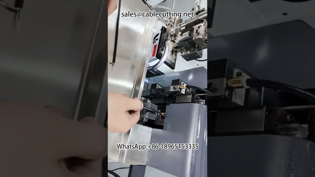 Short Wire Double Stripping Double Crimping Integrated Machine for Ethernet LIDAR Harness